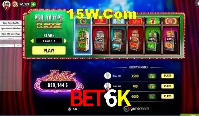 Jogos de Slot Bet6K